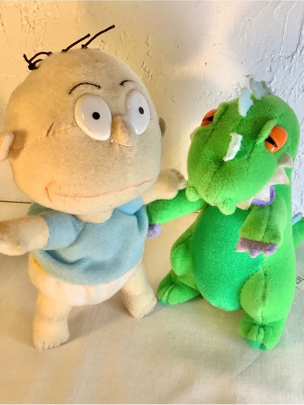 Rugrats Tommy Pickles Plush & Reptar Green Dragon Plush